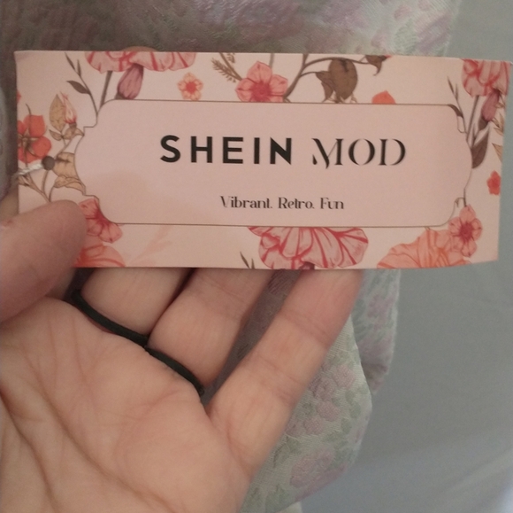 Mod Retro Shein Charming Pink Fairycore Cottagecore Dress XS - Picture 5 of 6